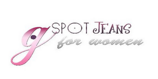 G SPOT JEANS FOR WOMEN logo