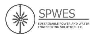 G SPWES SUSTAINABLE POWER AND WATER ENGINEERING SOLUTIONS LLC. logo