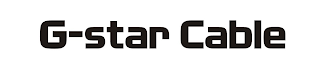 G-STAR CABLE logo
