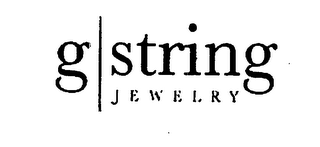 G STRING JEWELRY logo
