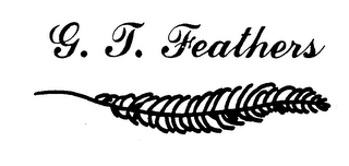 G. T. FEATHERS logo