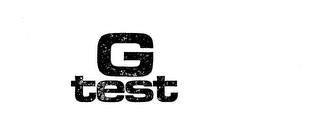 G TEST logo