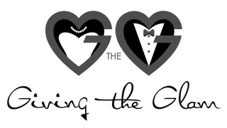 G THE G GIVING THE GLAM logo