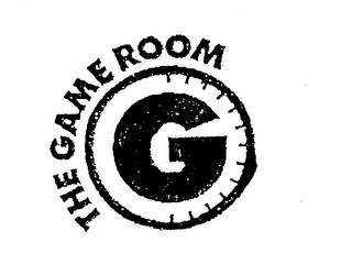 G THE GAME ROOM logo