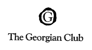 G THE GEORGIAN CLUB logo