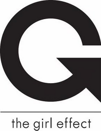 G THE GIRL EFFECT logo