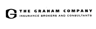 G THE GRAHAM COMPANY INSURANCE BROKERS AND CONSULTANTS logo