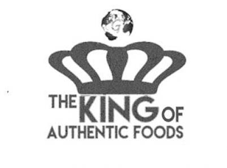G THE KING OF AUTHENTIC FOODS logo