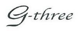 G-THREE logo