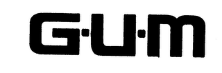 G-U-M logo