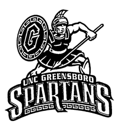 G UNC GREENSBORO SPARTANS logo