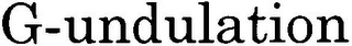 G-UNDULATION logo