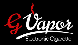 G VAPOR ELECTRONIC CIGARETTE logo