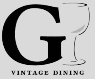 G VINTAGE DINING logo