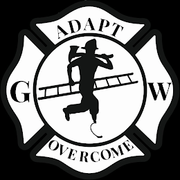 G W ADAPT OVERCOME logo