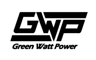 G W P GREEN WATT POWER logo