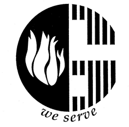 G WE SERVE logo