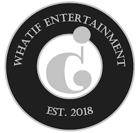 G WHATIF ENTERTAINMENT EST. 2018 logo