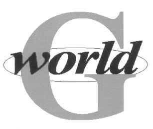 G WORLD logo