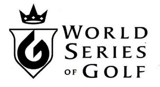 G WORLD SERIES OF GOLF logo