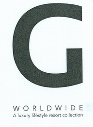 G WORLDWIDE A LUXURY RESORT COLLECTION logo