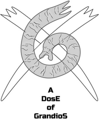 G X A DOSE OF GRANDIOS logo