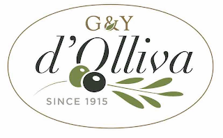 G & Y D'OLLIVA SINCE 1915 logo