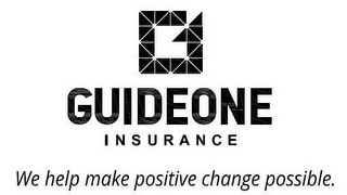 G1 GUIDEONE INSURANCE WE HELP MAKE POSITIVE CHANGE POSSIBLE. logo