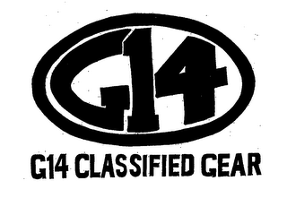 G14 G14 CLASSIFIED GEAR logo