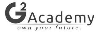 G2 ACADEMY OWN YOUR FUTURE. logo