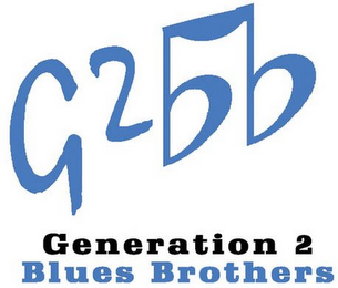 G2 BB GENERATION 2 BLUES BROTHERS logo