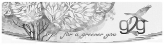 G2G FOR A GREENER YOU logo