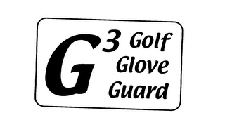 G3 GOLF GLOVE GUARD logo