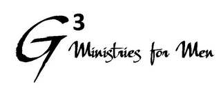 G3 MINISTRIES FOR MEN logo