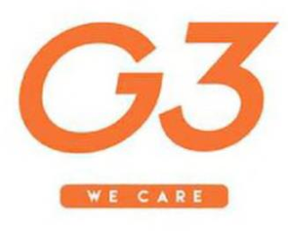 G3 WE CARE logo