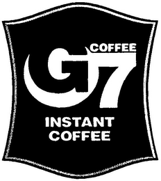 G7 COFFEE INSTANT COFFEE logo