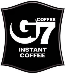 G7 COFFEE INSTANT COFFEE logo