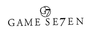 G7 GAME SE7EN logo