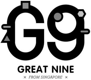 G9 GREAT NINE X FROM SINGAPORE X logo