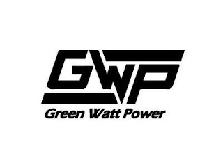 G_W_P GREEN WATT POWER logo