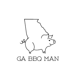 GA BBQ MAN logo