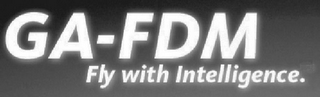 GA-FDM FLY WITH INTELLIGENCE.. logo