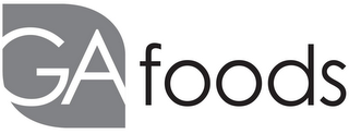 GA FOODS logo