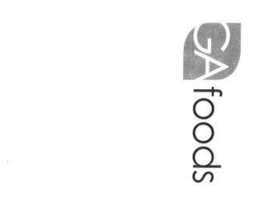 GA FOODS logo