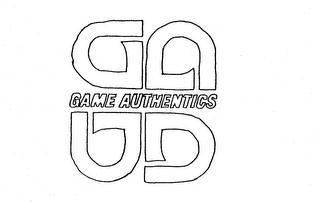 GA GAME AUTHENTICS GA logo