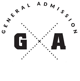 GA GENERAL ADMISSION logo