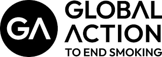 GA GLOBAL ACTION TO END SMOKING logo