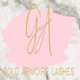 GA GOLD ARMOIRE LASHES logo