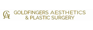 GA GOLDFINGERS AESTHETICS & PLASTIC SURGERY logo