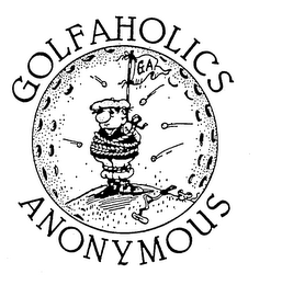 GA GOLFAHOLICS ANONYMOUS logo